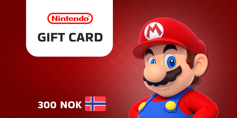 Nintendo eShop Card 300 NOK