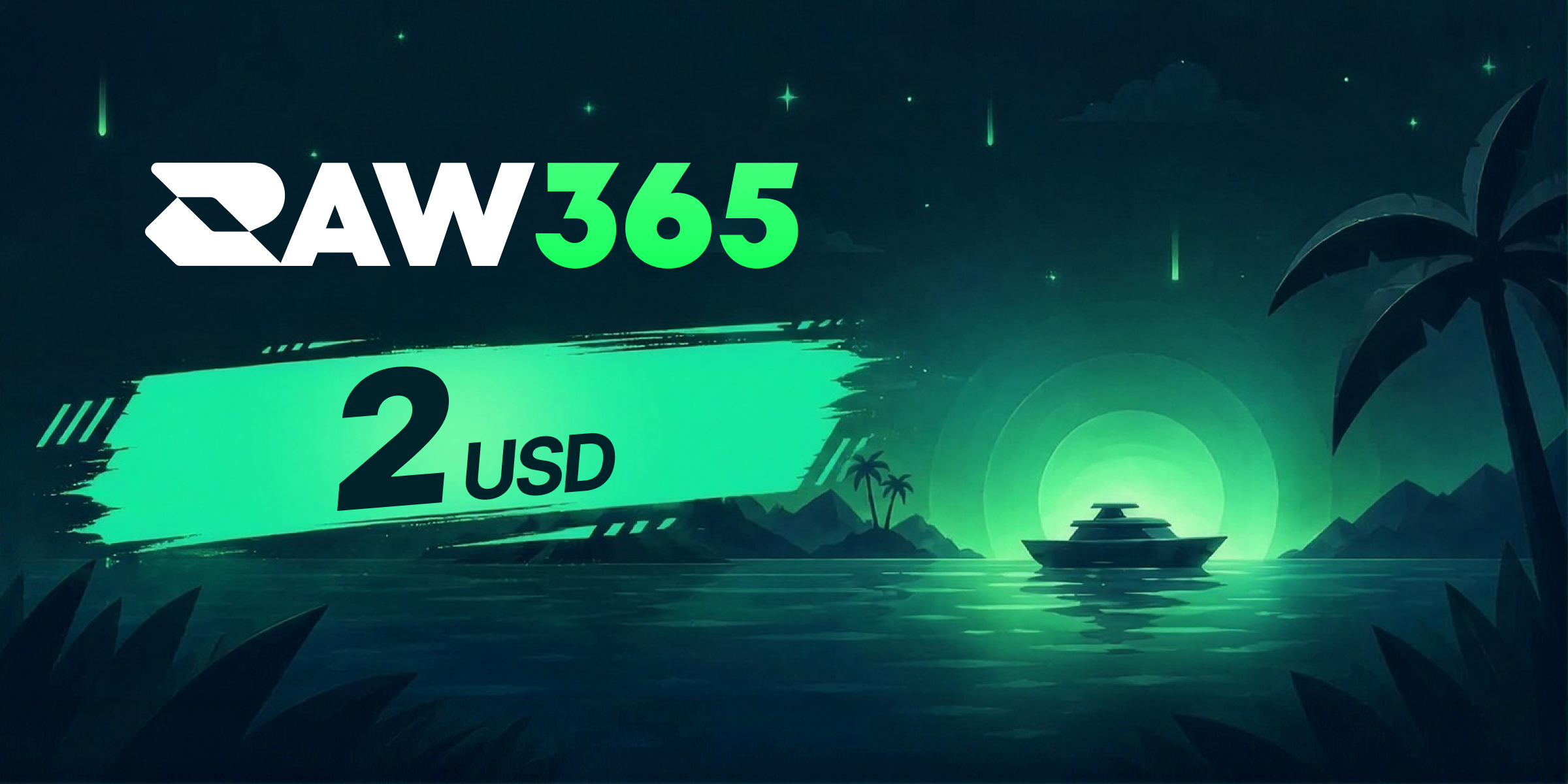 Raw365 Gift Card 2 USD