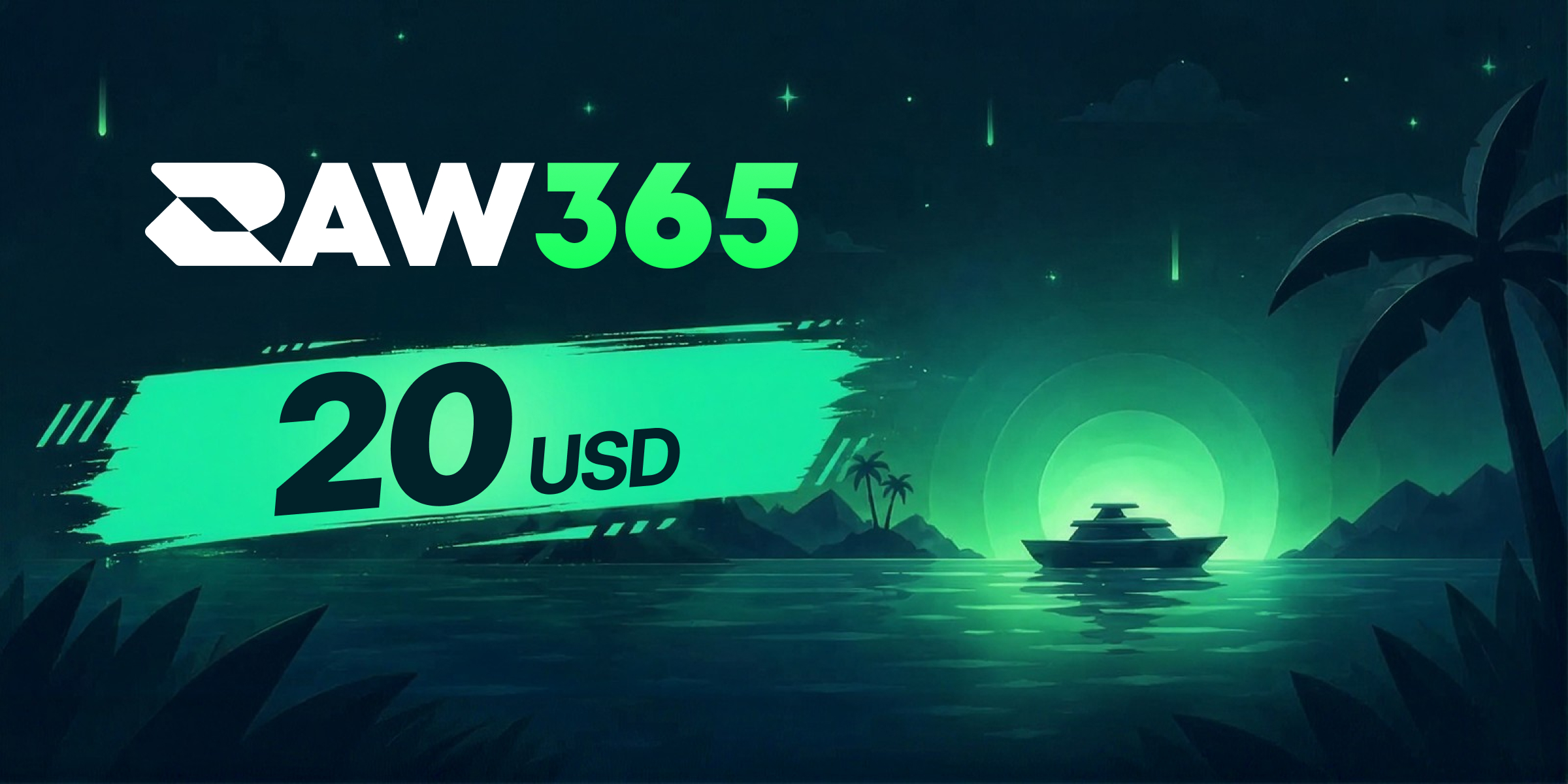 Raw365 Gift Card 20 USD