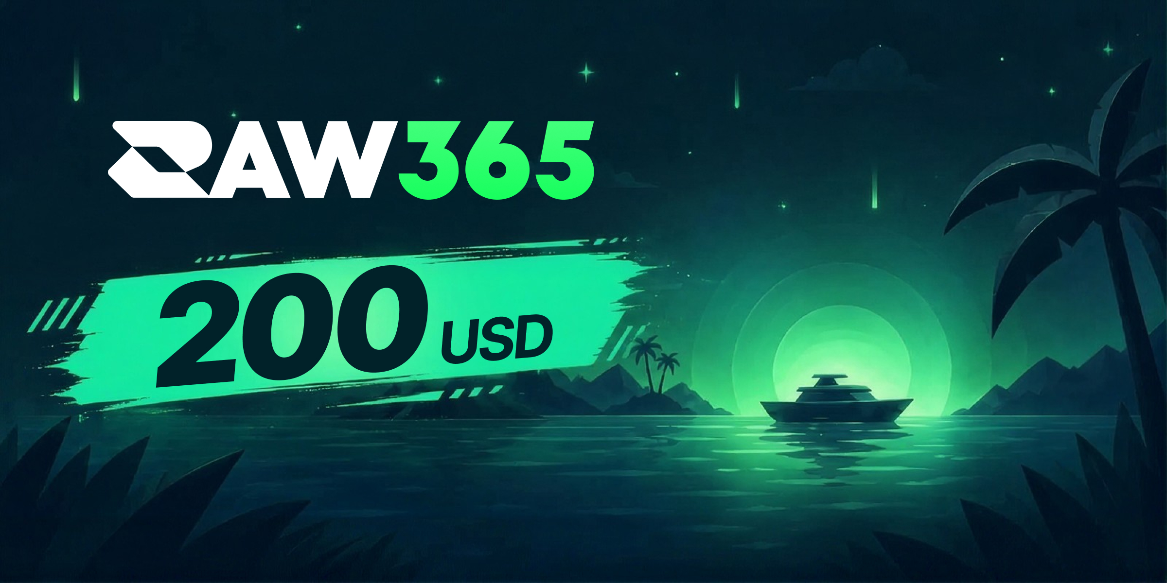 Raw365 Gift Card 200 USD