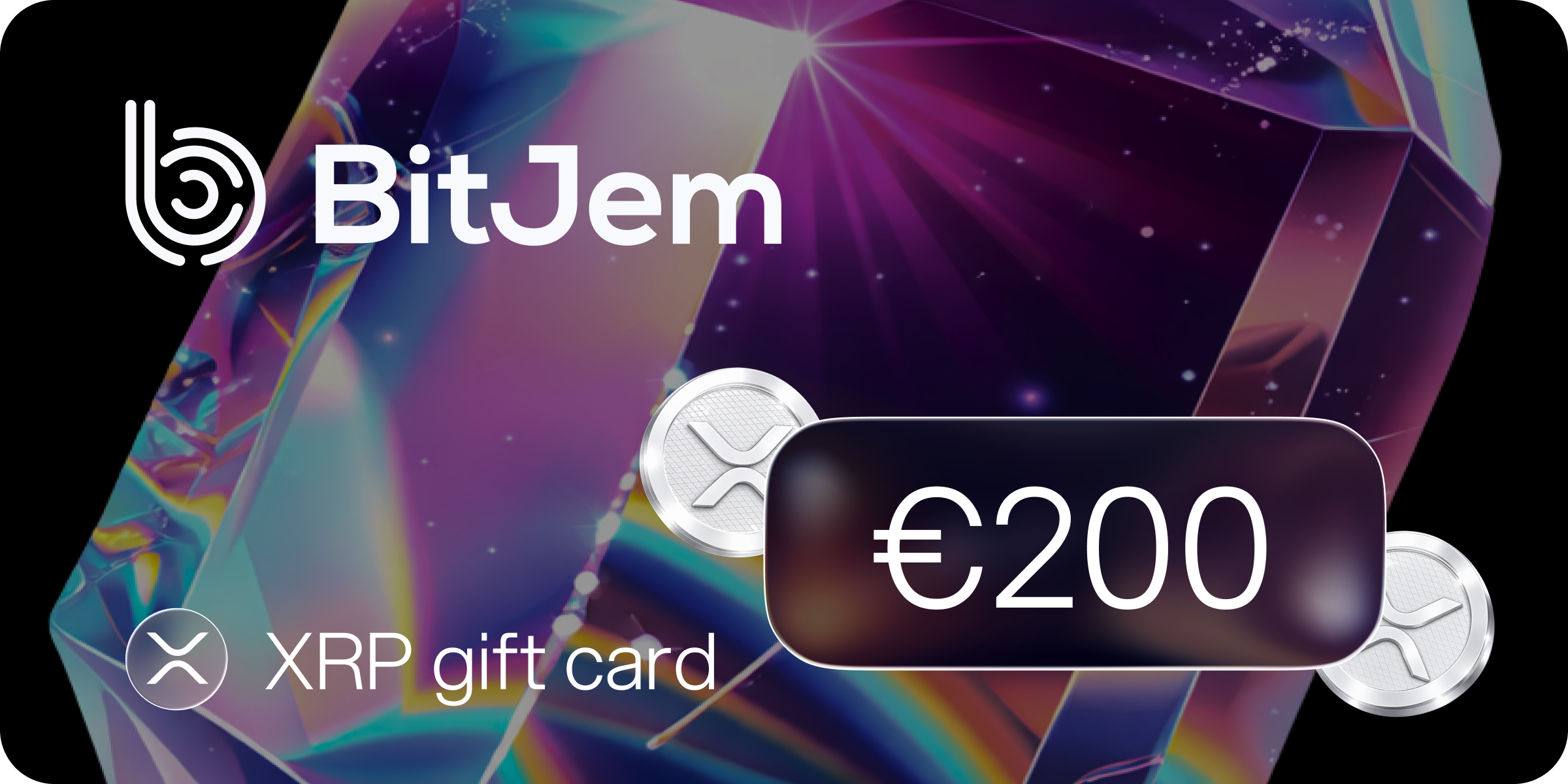 BitJem XRP Gift Card 200 EUR