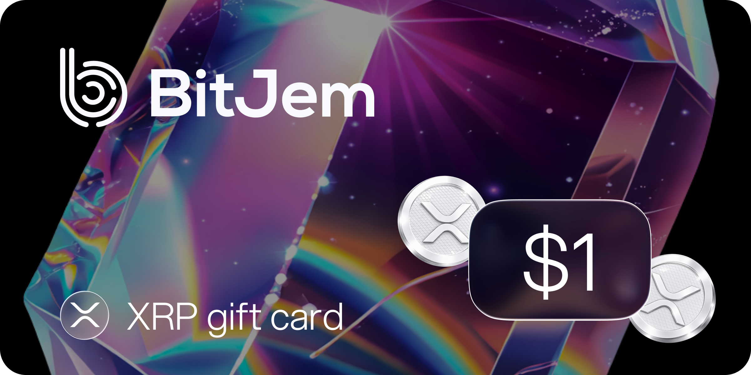 BitJem XRP Gift Card 1 USD