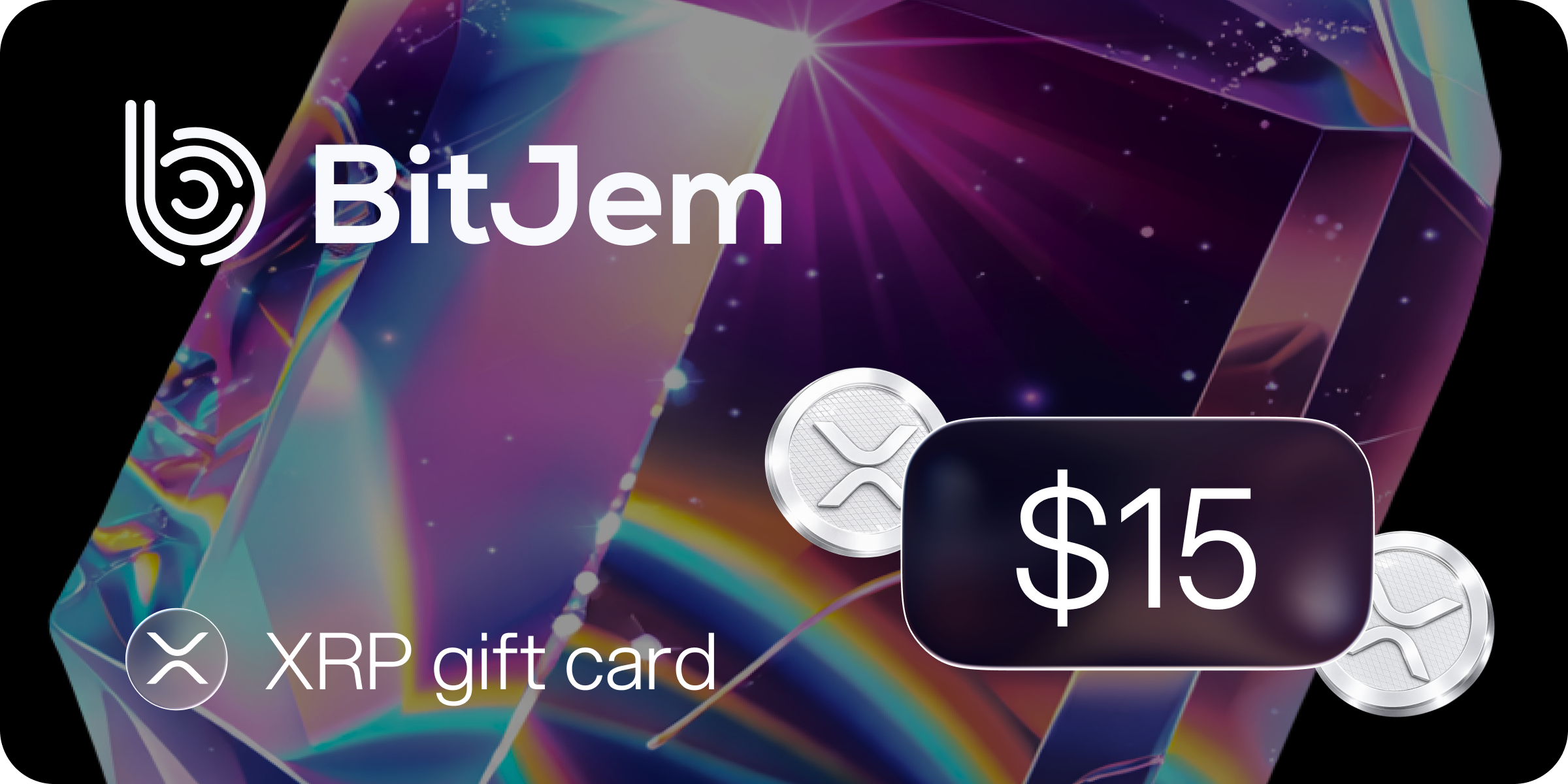 BitJem XRP Gift Card 15 USD