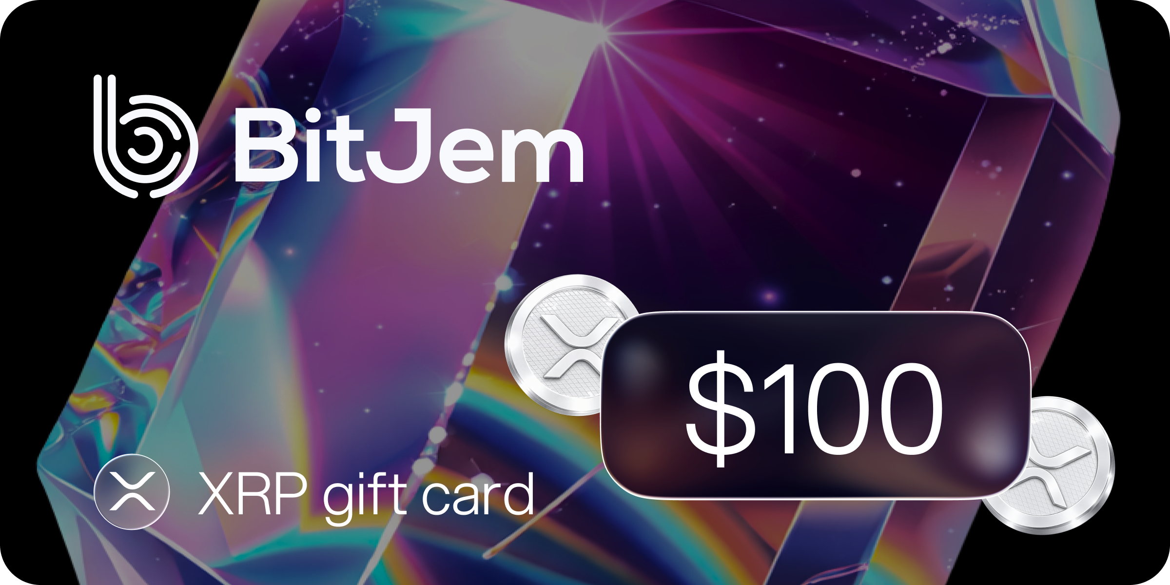 BitJem XRP Gift Card 100 USD