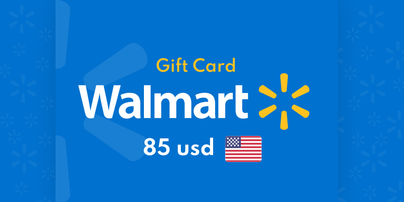 Walmart Gift Card 85 USD