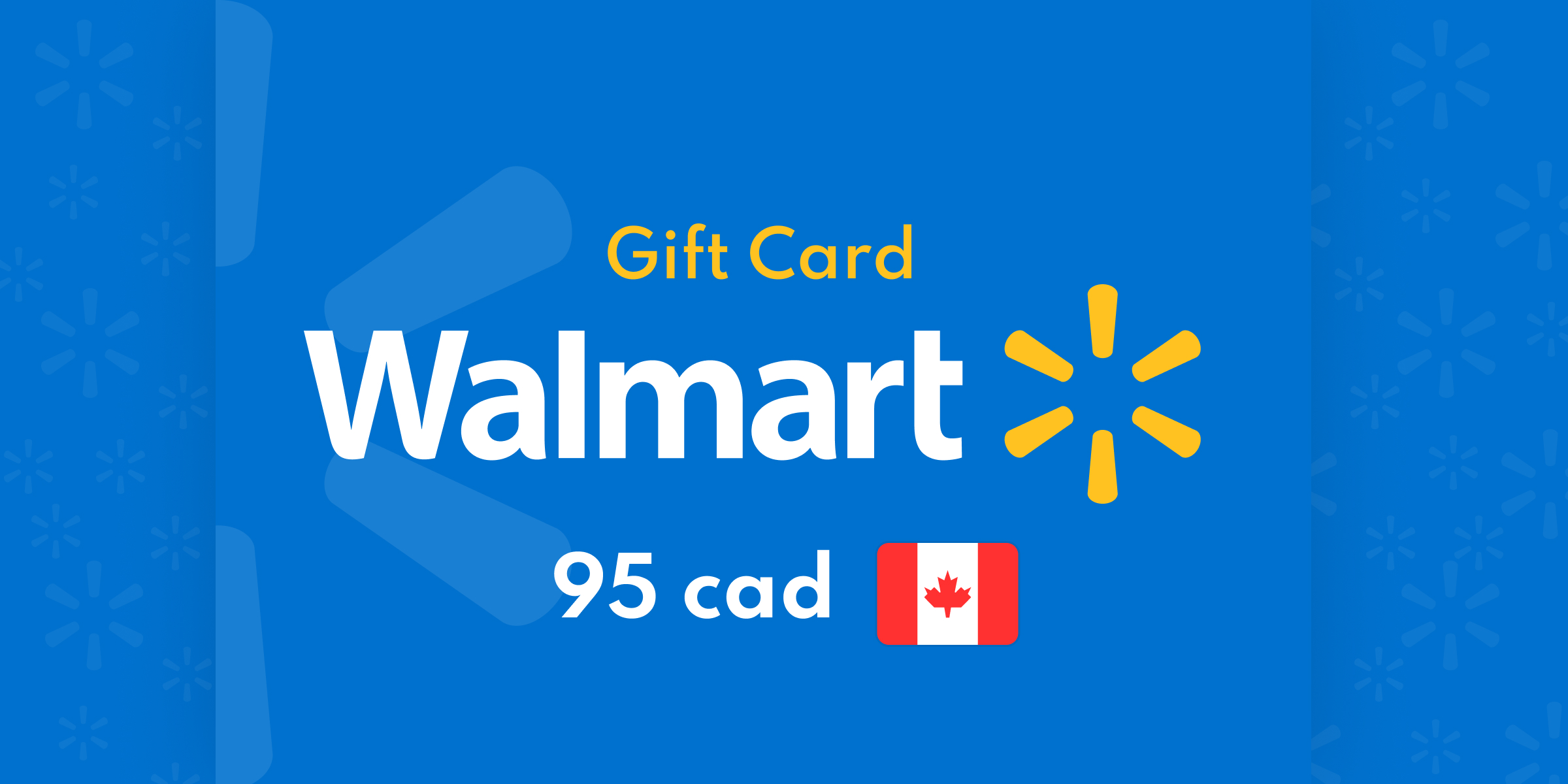Walmart Gift Card 95 CAD