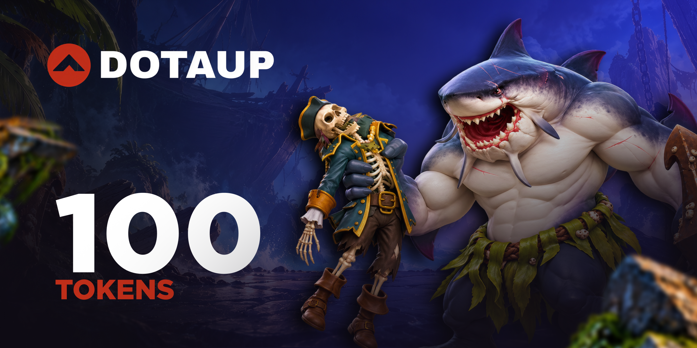 DotaUp Gift Card 100 Tokens