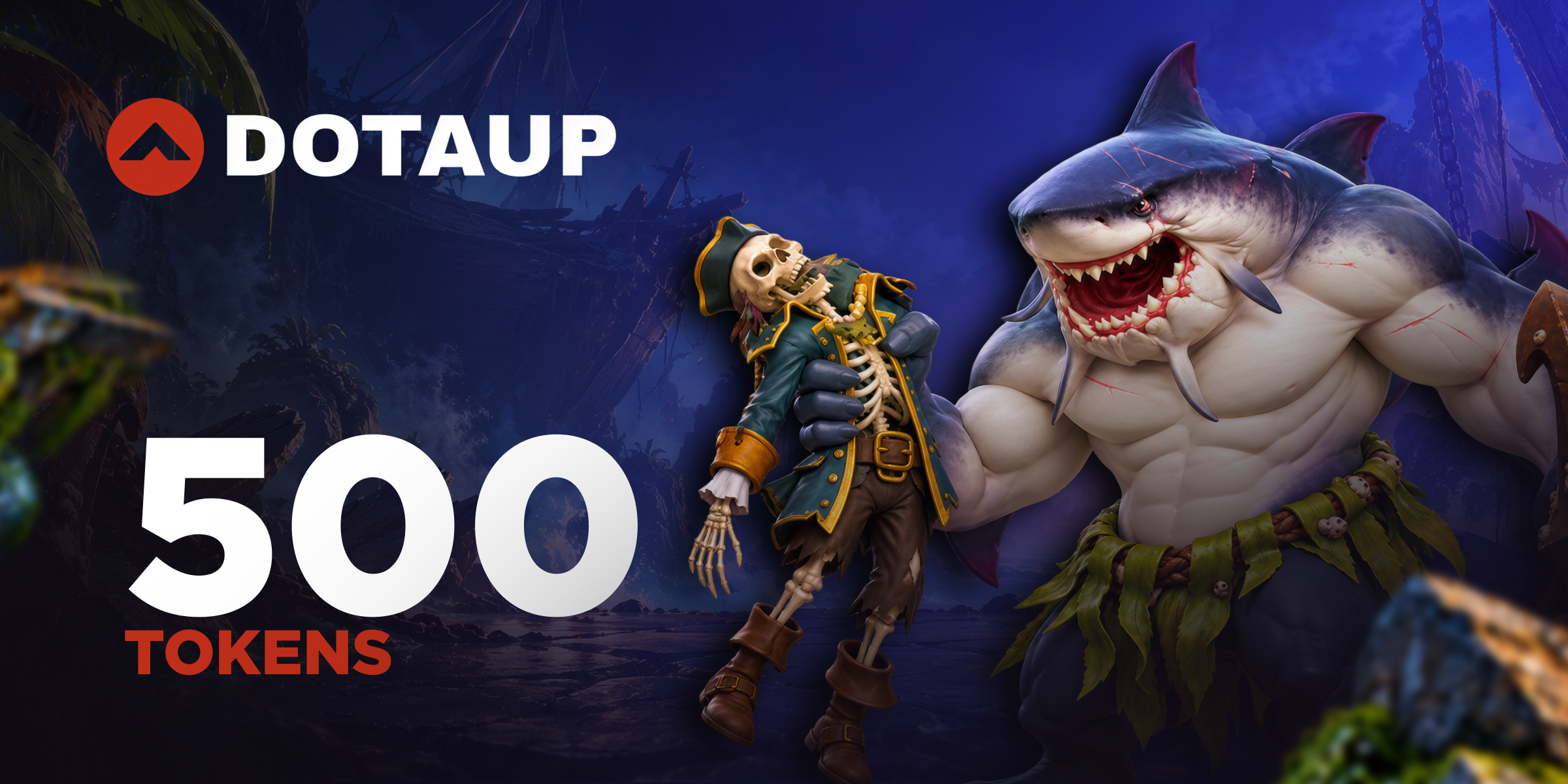 DotaUp Gift Card 500 Tokens