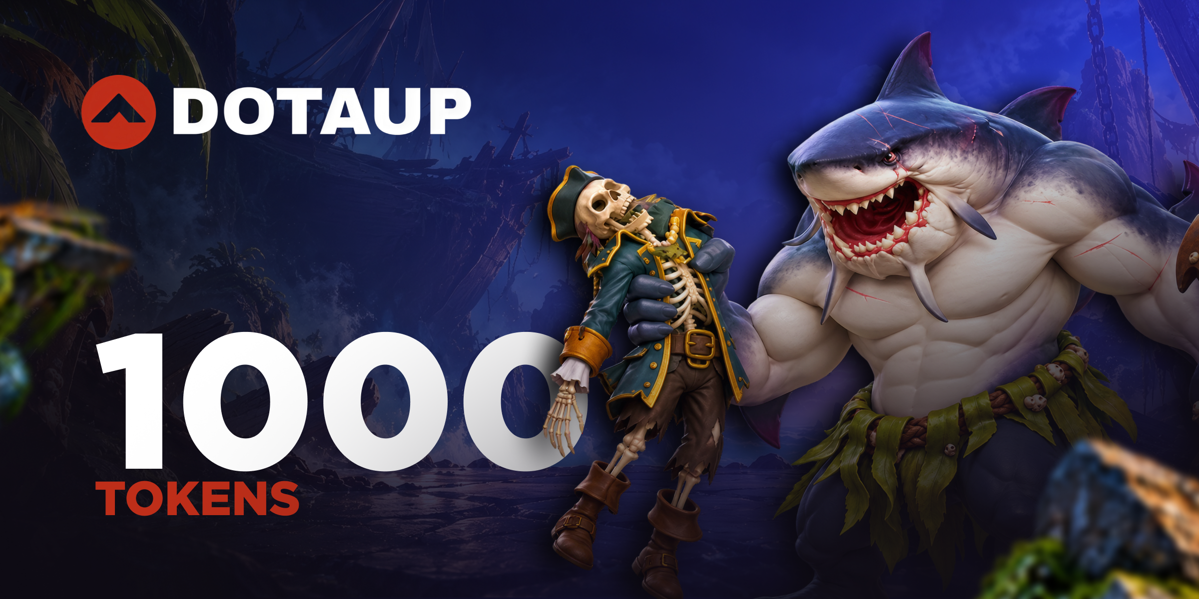 DotaUp Gift Card 1000 Tokens