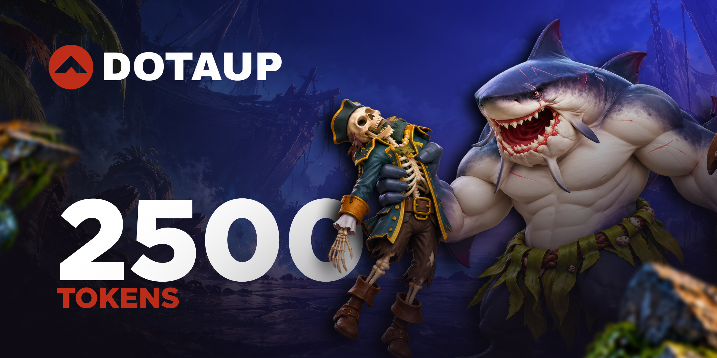 DotaUp Gift Card 2500 Tokens