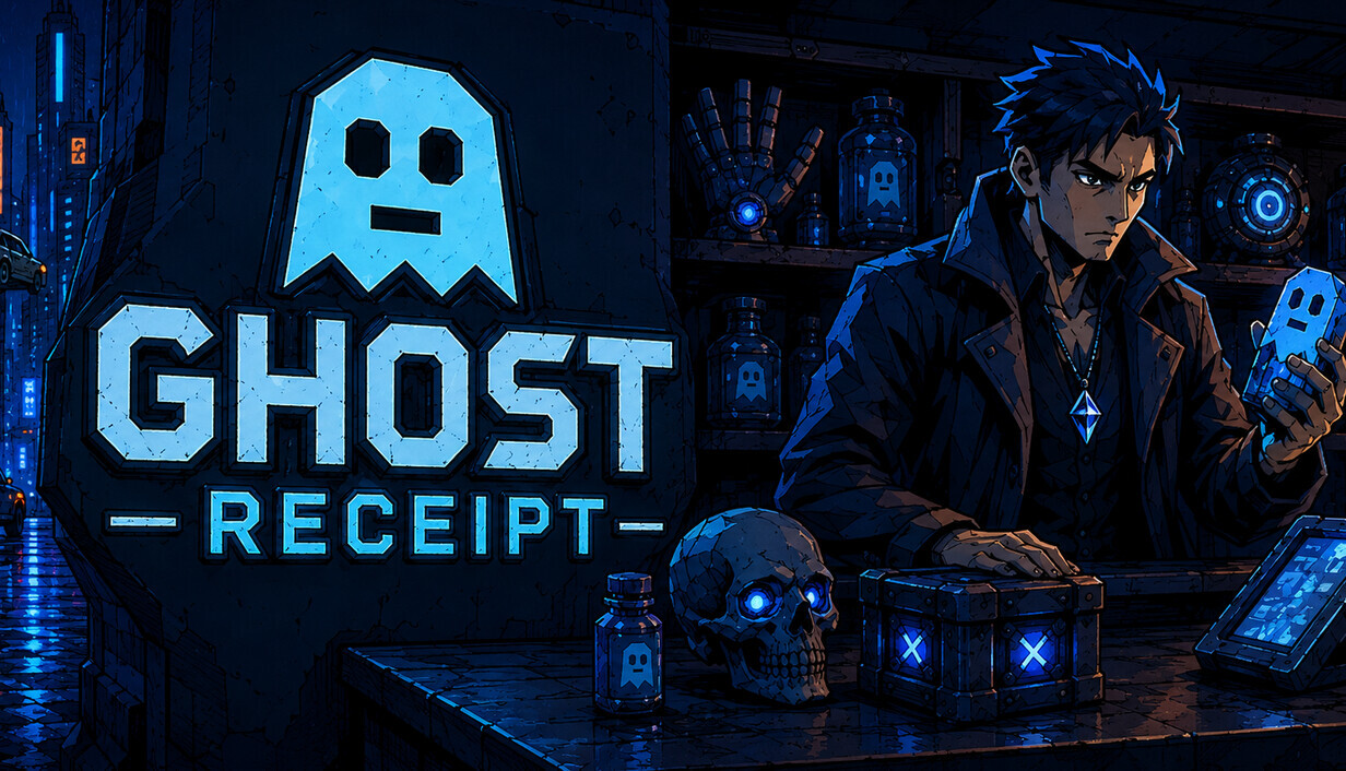 Ghost Receipt A Cyberpunk Pawnshop Simulator (PS5 Account)