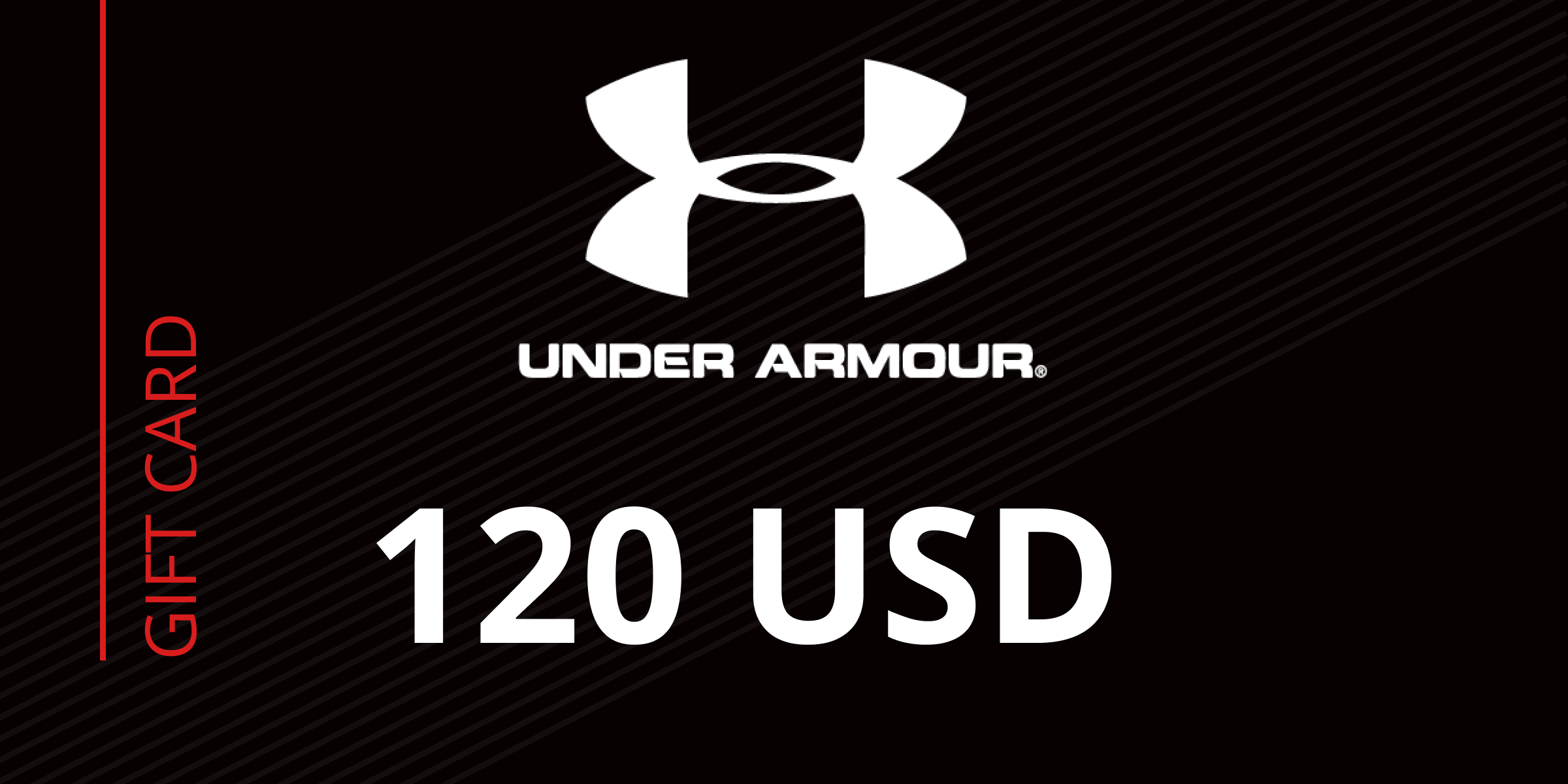Under Armour Gift Card 120 USD