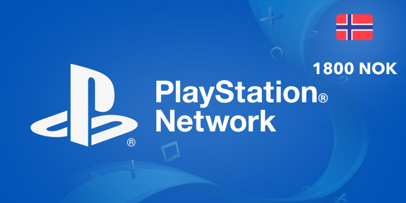 PlayStation Network Gift Card 1800 NOK