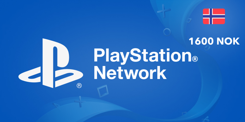 PlayStation Network Gift Card 1600 NOK
