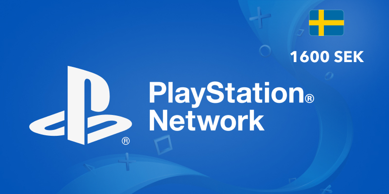 PlayStation Network Gift Card 1600 SEK
