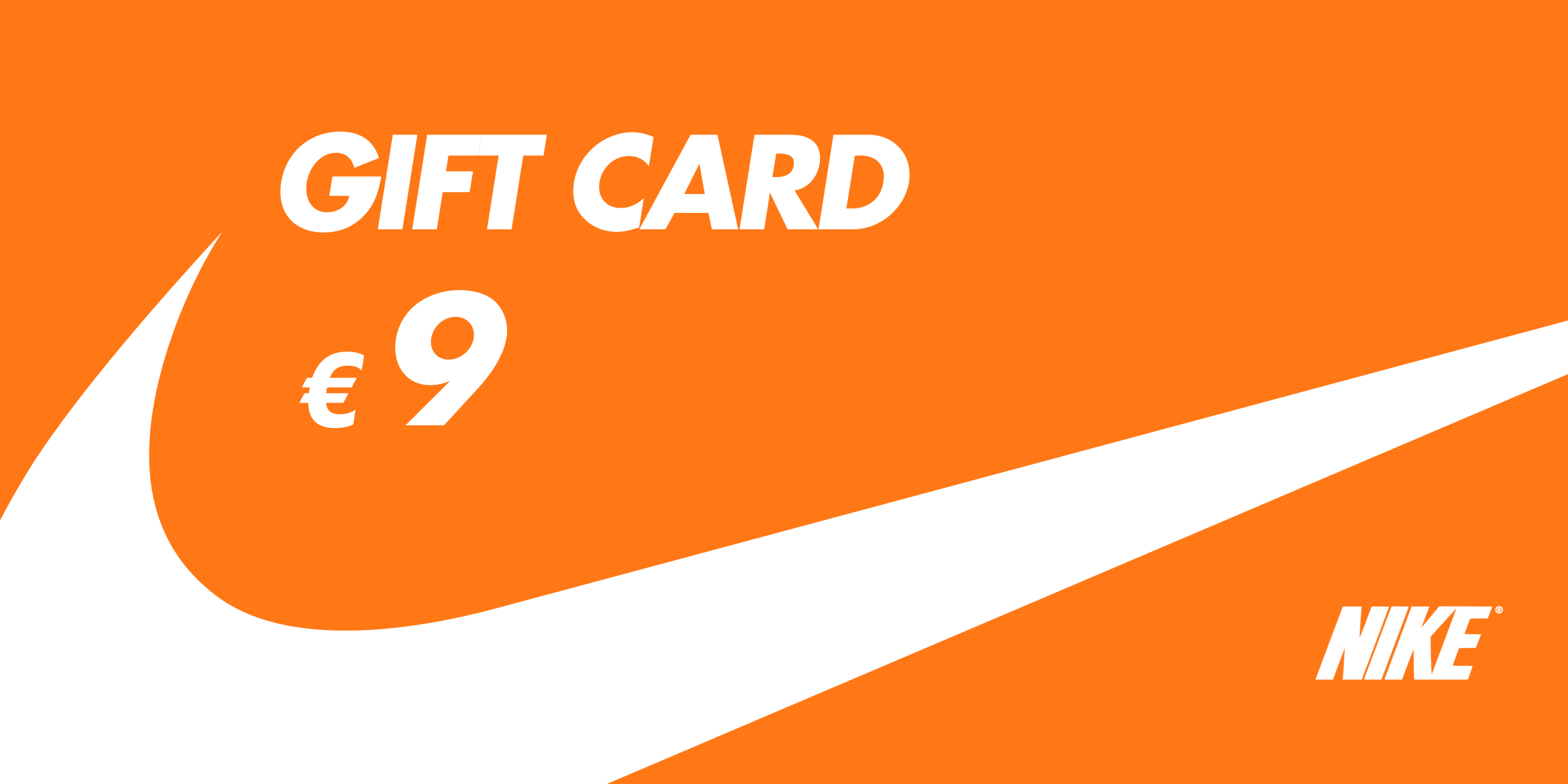 Nike Store Gift Card 9 EUR