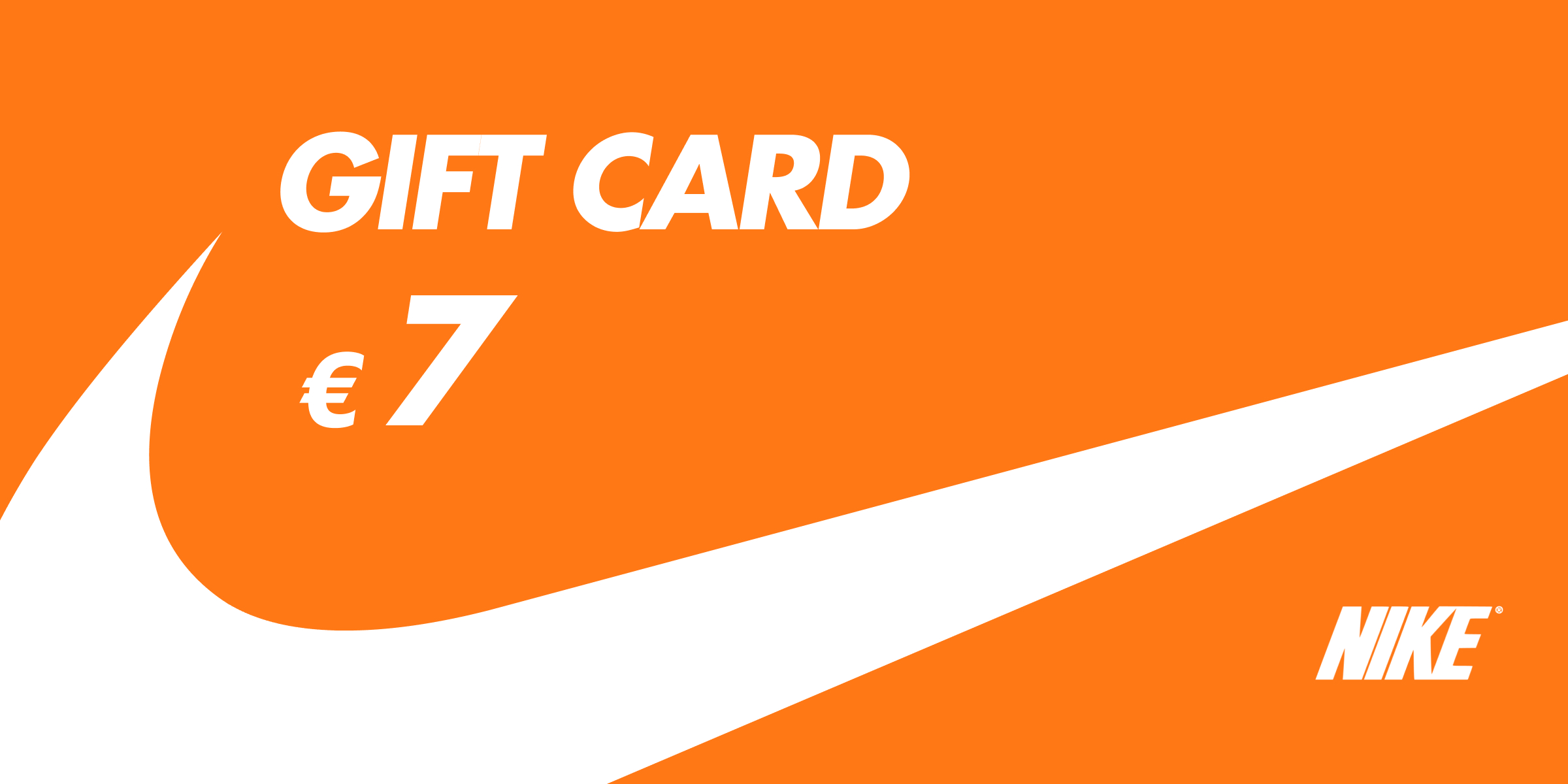 Nike Store Gift Card 7 EUR