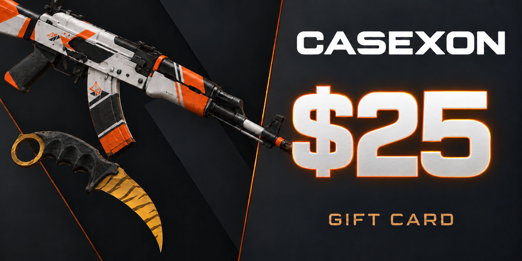 CASEXON Gift Card 25 USD