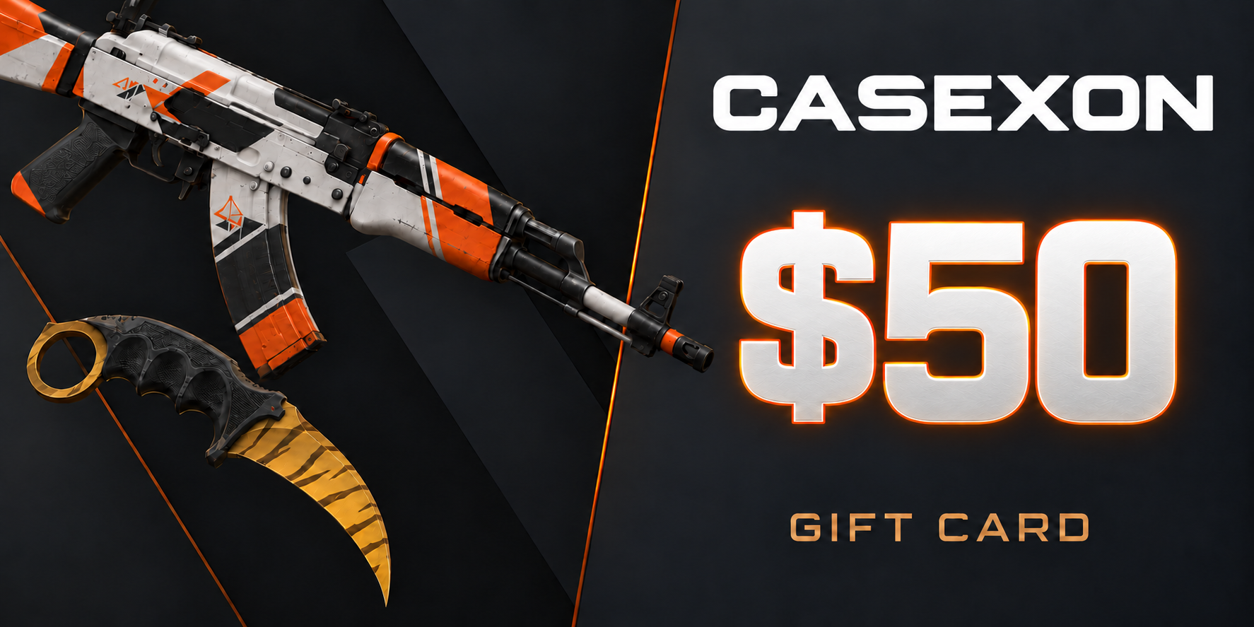 CASEXON Gift Card 50 USD