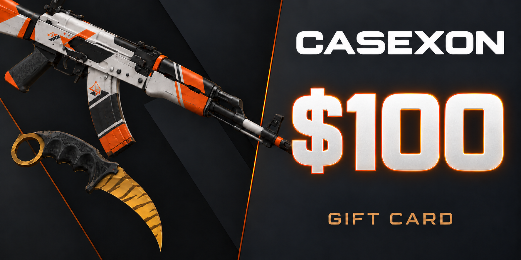 CASEXON Gift Card 100 USD