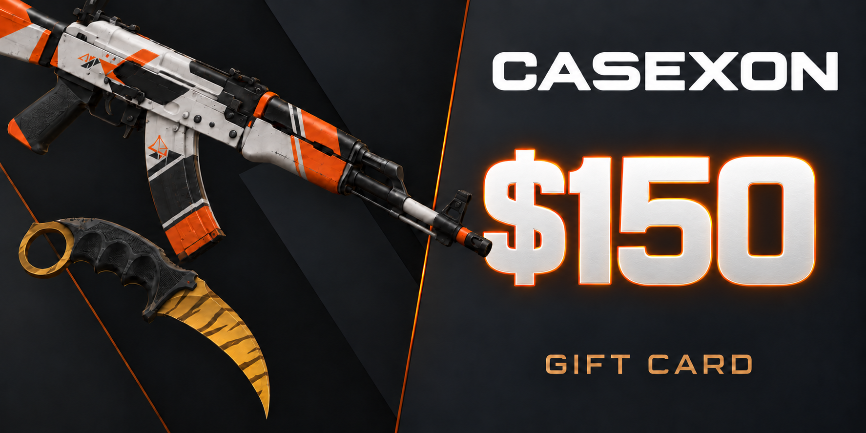 CASEXON Gift Card 150 USD