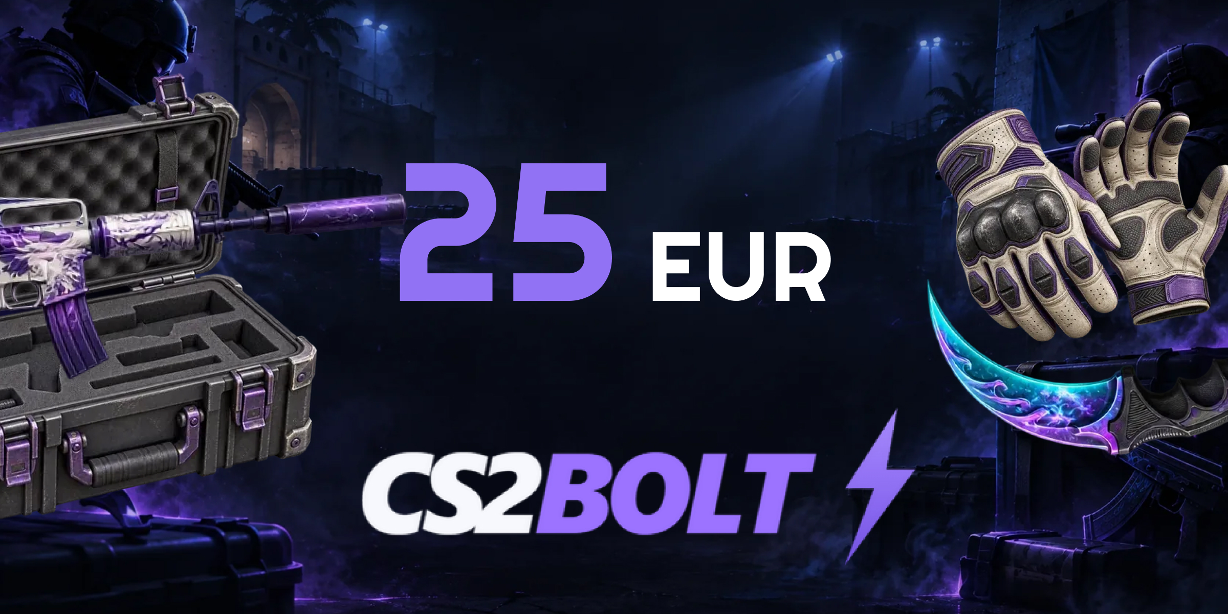 CS2bolt Gift Card 25 EUR