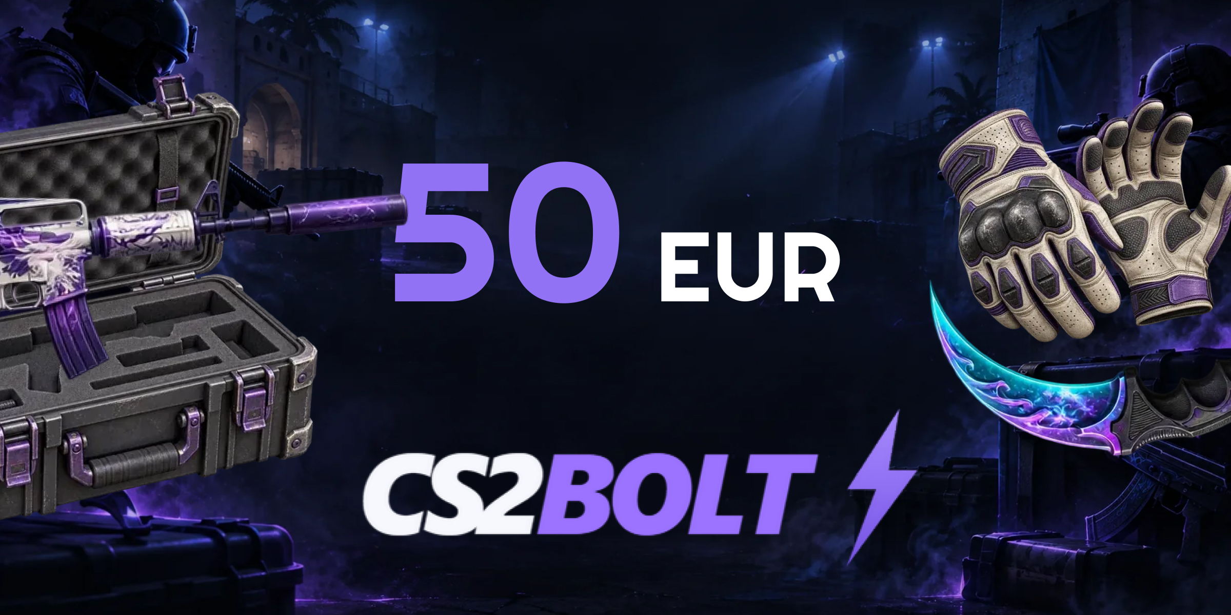 CS2bolt Gift Card 50 EUR