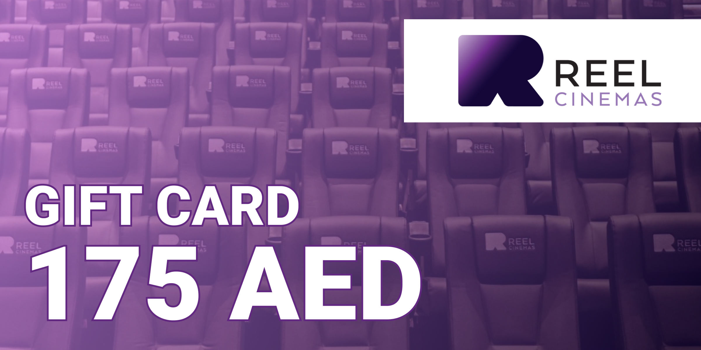 Reel Cinemas Gift Card 175 AED