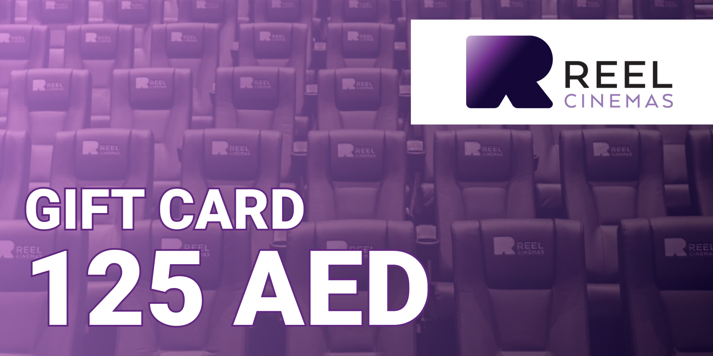 Reel Cinemas Gift Card 125 AED