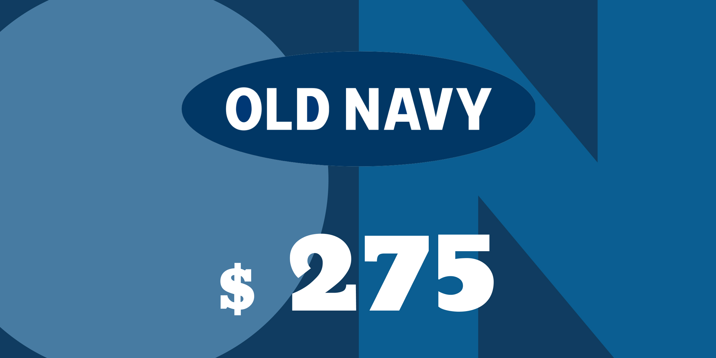 Old Navy Gift Card 275 USD