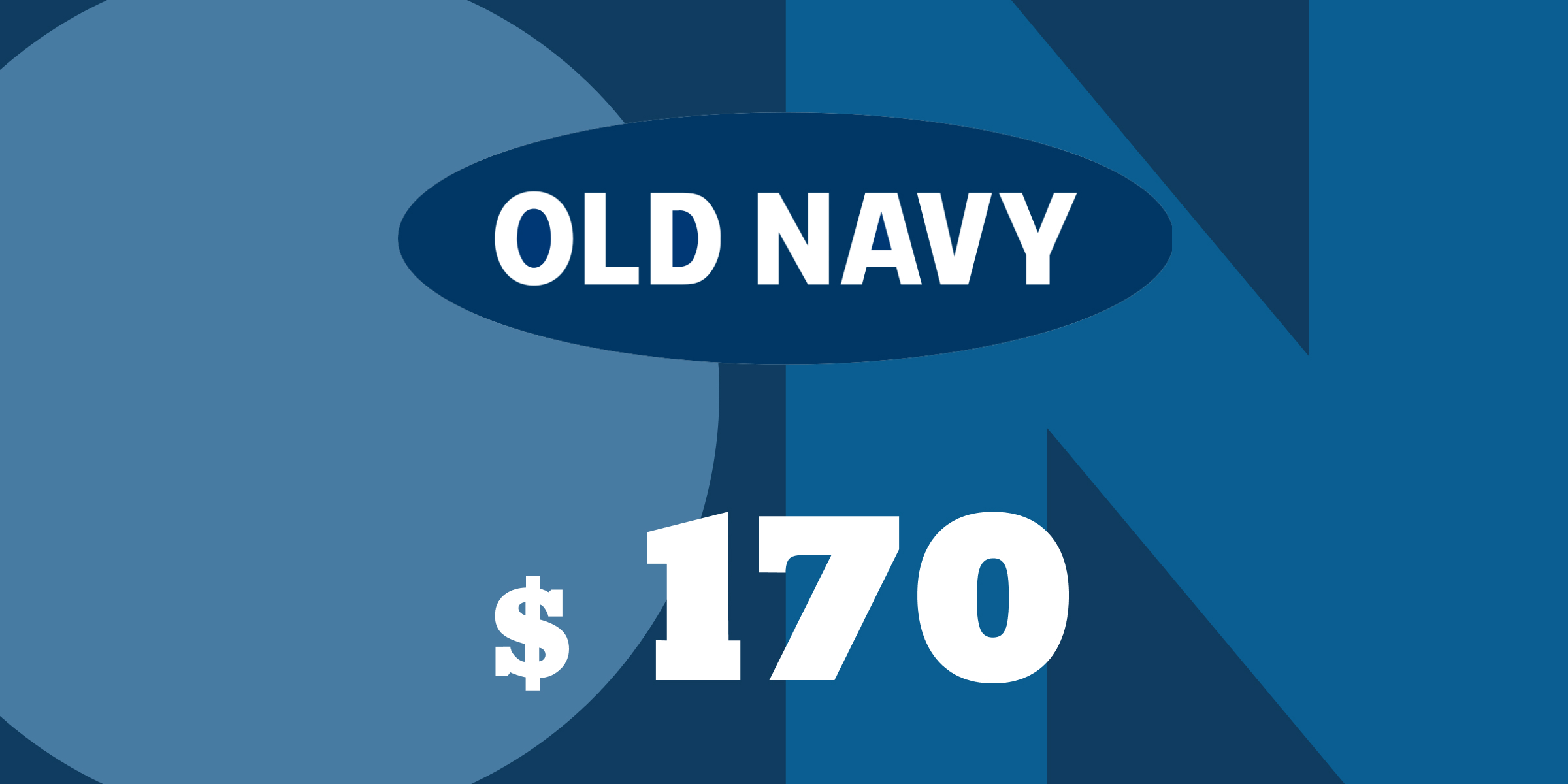 Old Navy Gift Card 170 USD