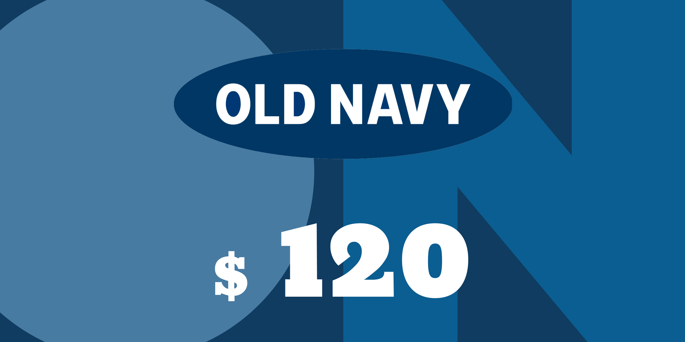 Old Navy Gift Card 120 USD