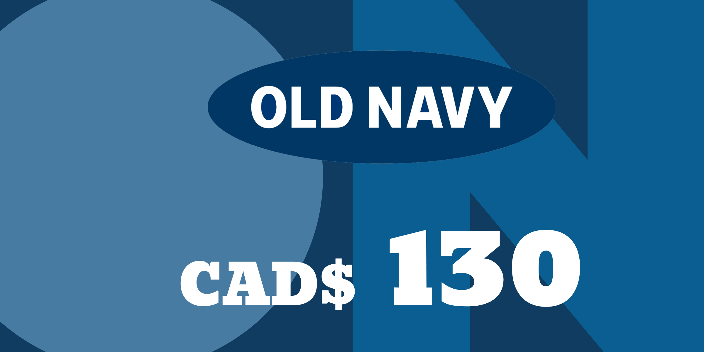 Old Navy Gift Card 130 CAD