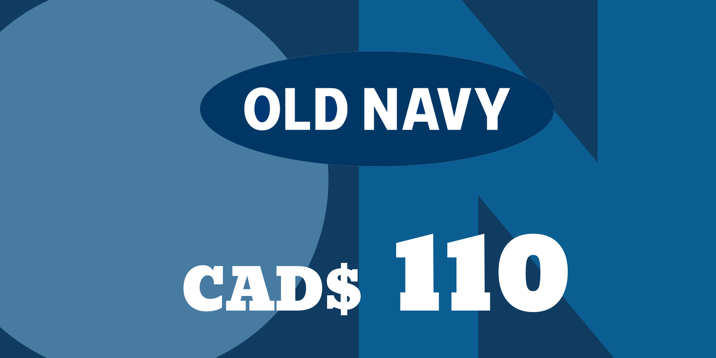 Old Navy Gift Card 110 CAD