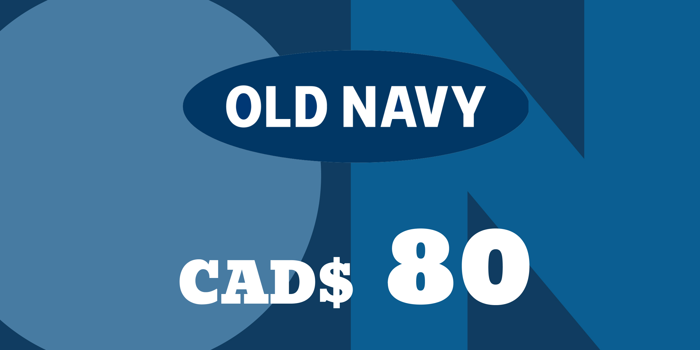 Old Navy Gift Card 80 CAD