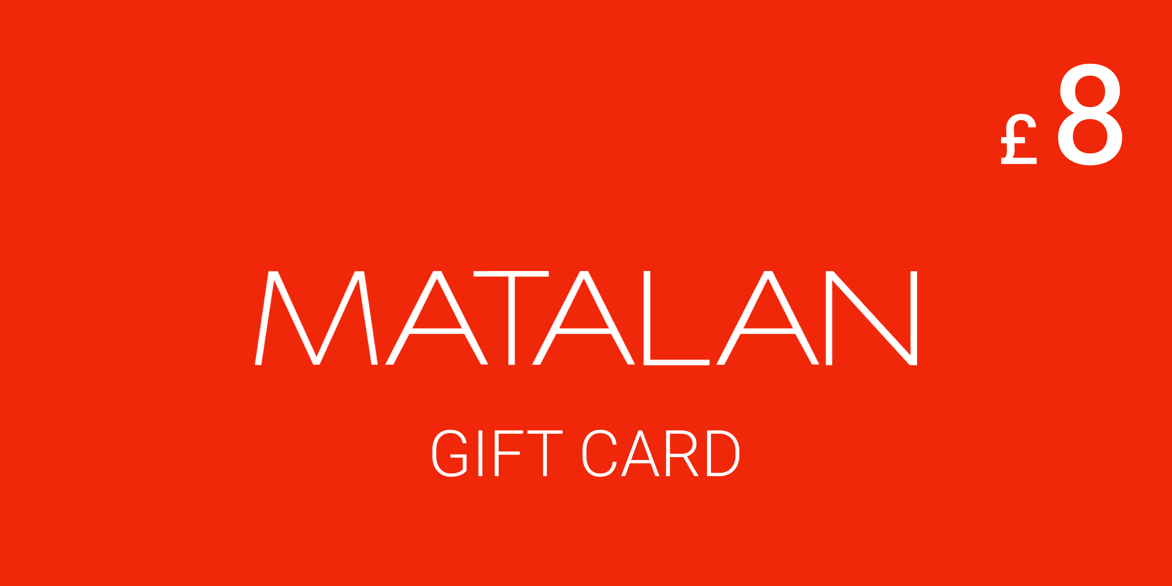 Matalan Gift Card 8 GBP