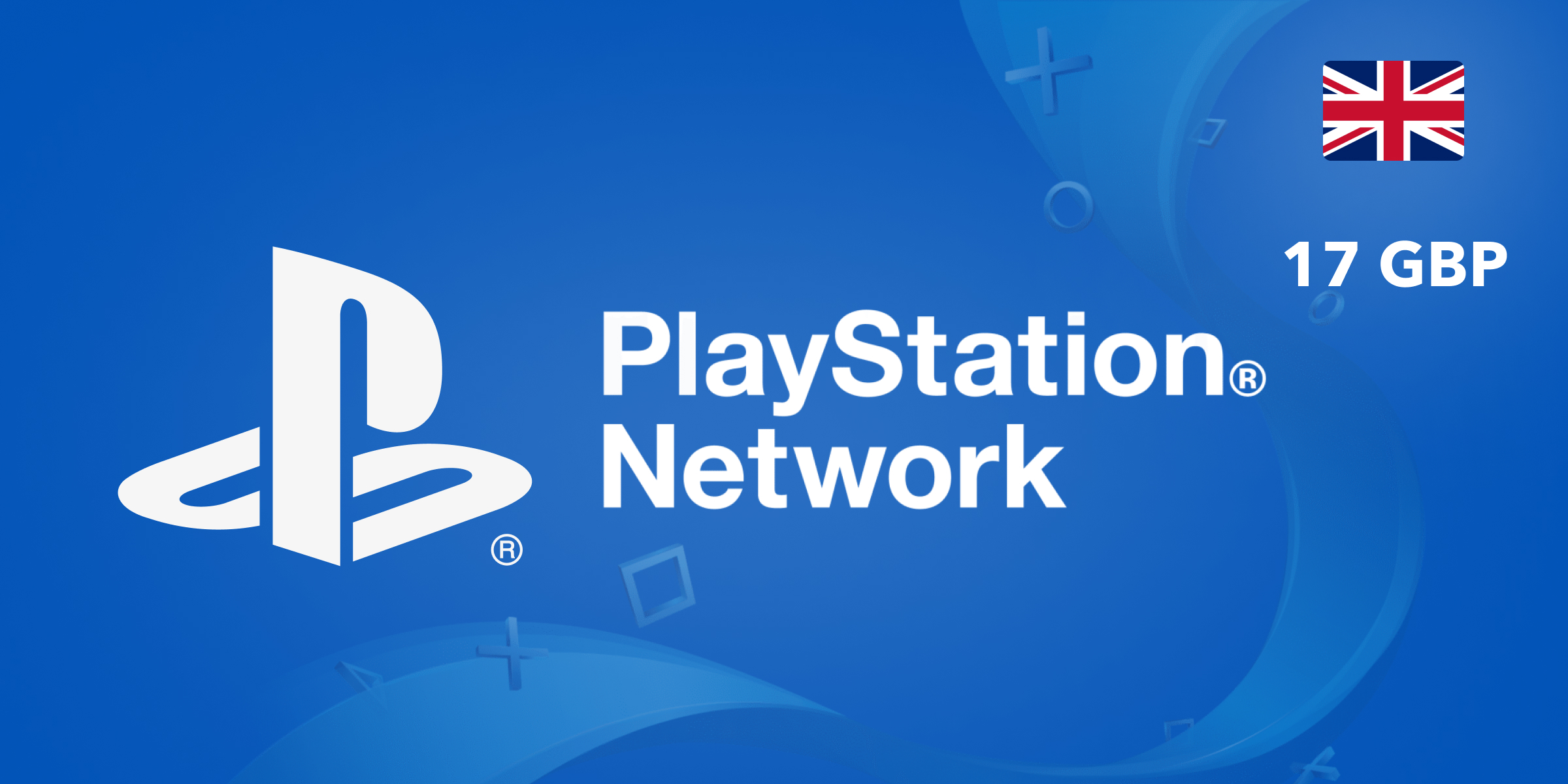 PlayStation Network Gift Card 17 GBP