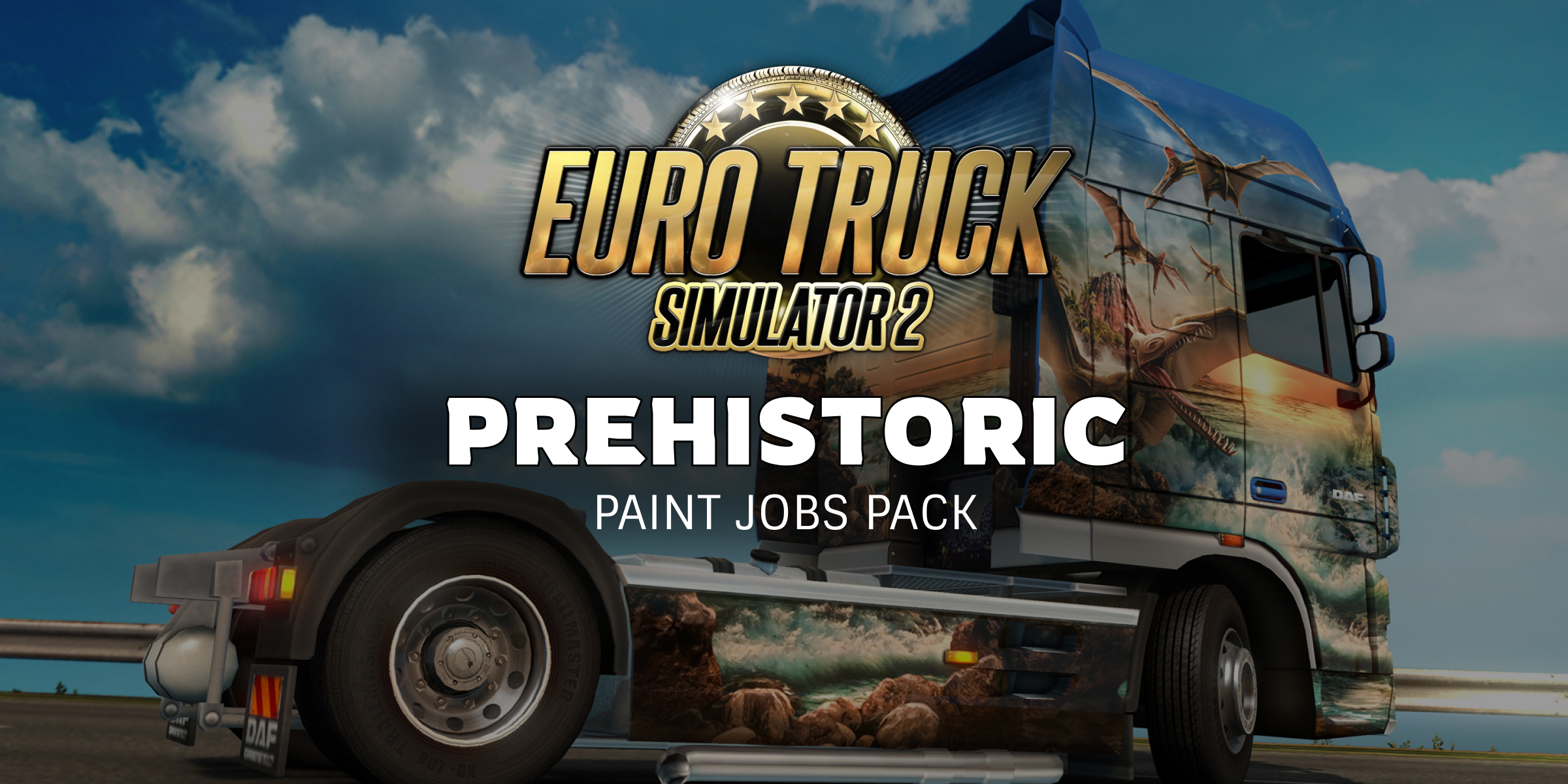 Euro Truck Simulator 2 Prehistoric Paint Jobs Pack (DLC)