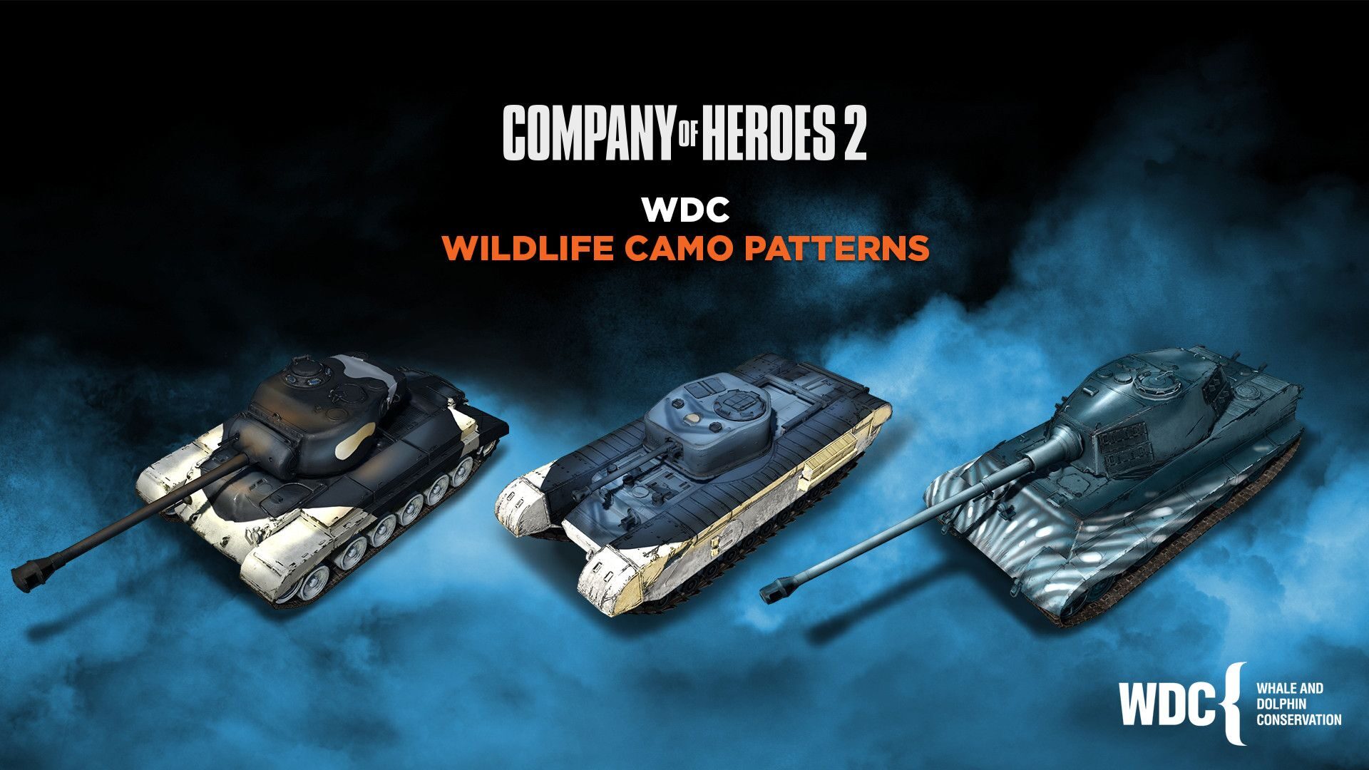 Company of Heroes 2 Whale and Dolphin Conservation Charity Pattern Pack (DLC)