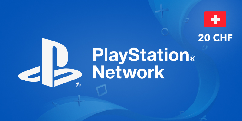 Playstation Network Gift Card 20 CHF