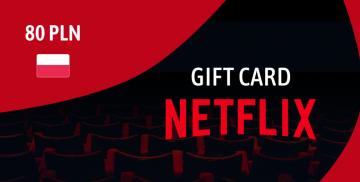 Satın almak Netflix Gift Card 80 PLN
