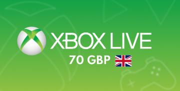 购买 XBOX Live Gift Card 70 GBP