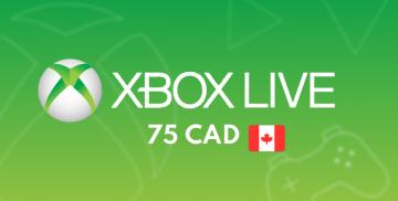 XBOX Live Gift Card 75 CAD الشراء