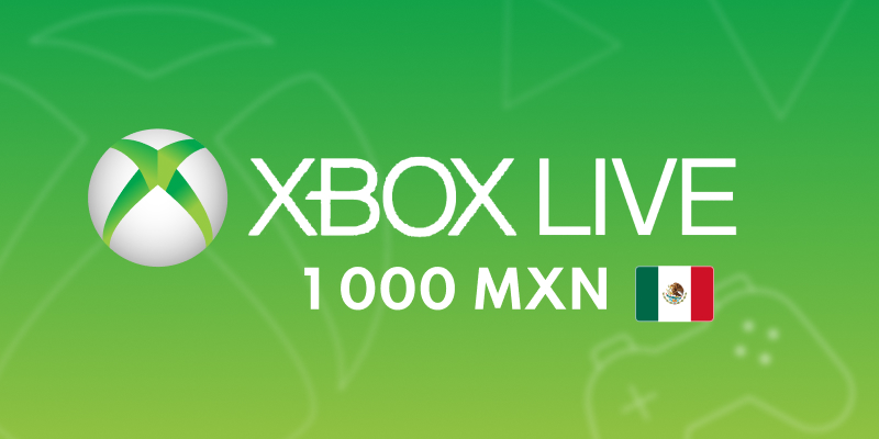 XBOX Live Gift Card 1000 MXN
