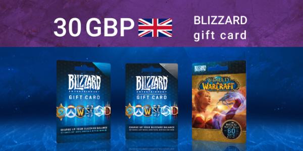 Kaufen Blizzard Gift Card 30 GBP