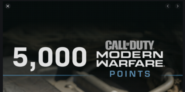 Kaufen Call of Duty Modern Warfare 5000 CP (PSN)