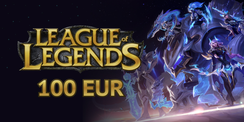 League of Legends Gift Card Riot 100 EUR