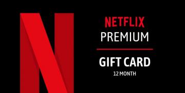 購入Netflix Premium 12 month 