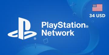 Comprar PlayStation Network Gift Card 34 USD 