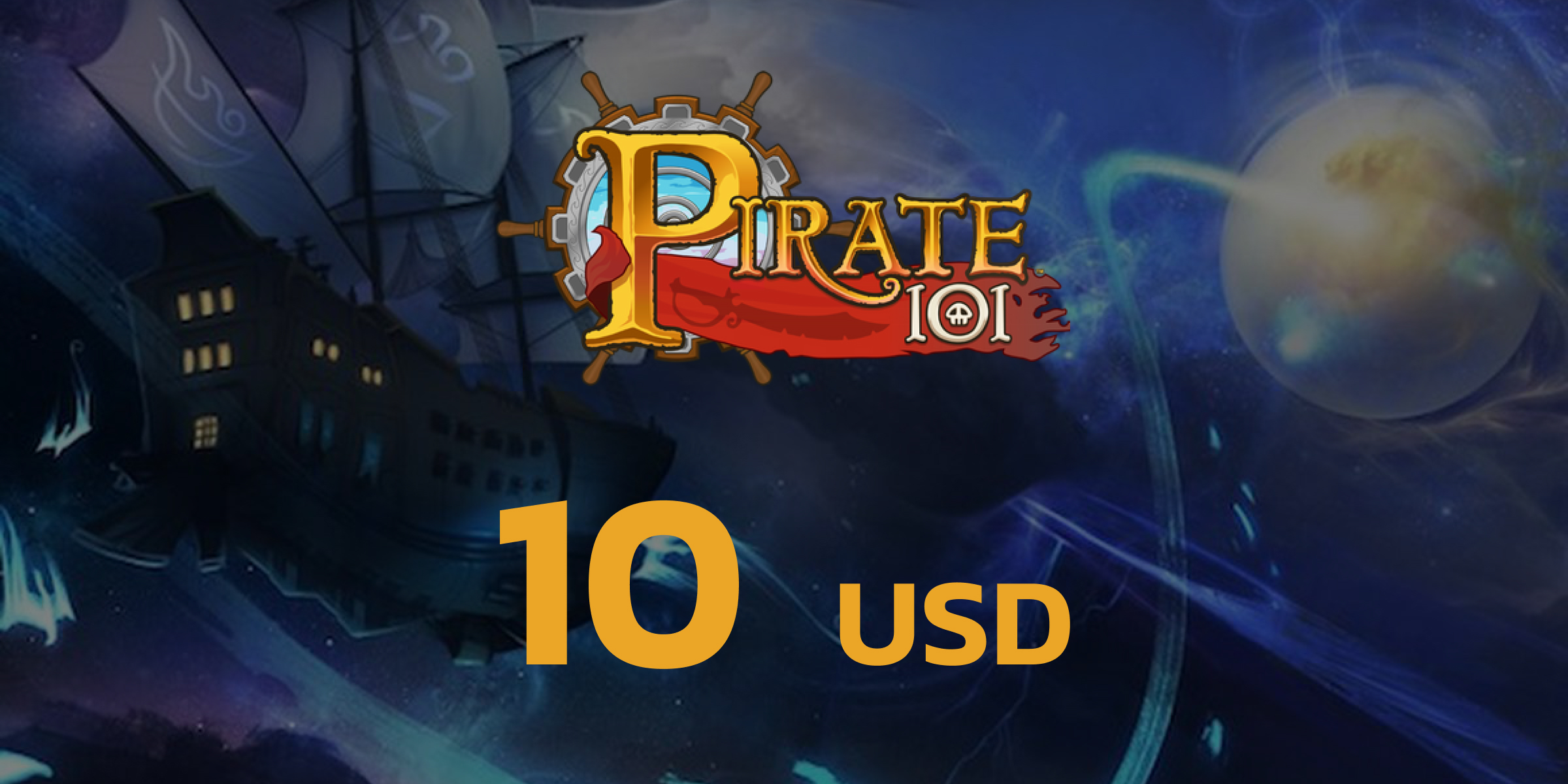 Pirate 101 Gift Card 10 USD